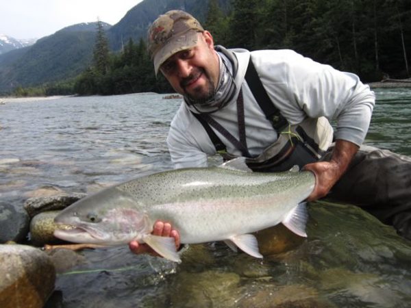 Steelhead fishing in British Columbia