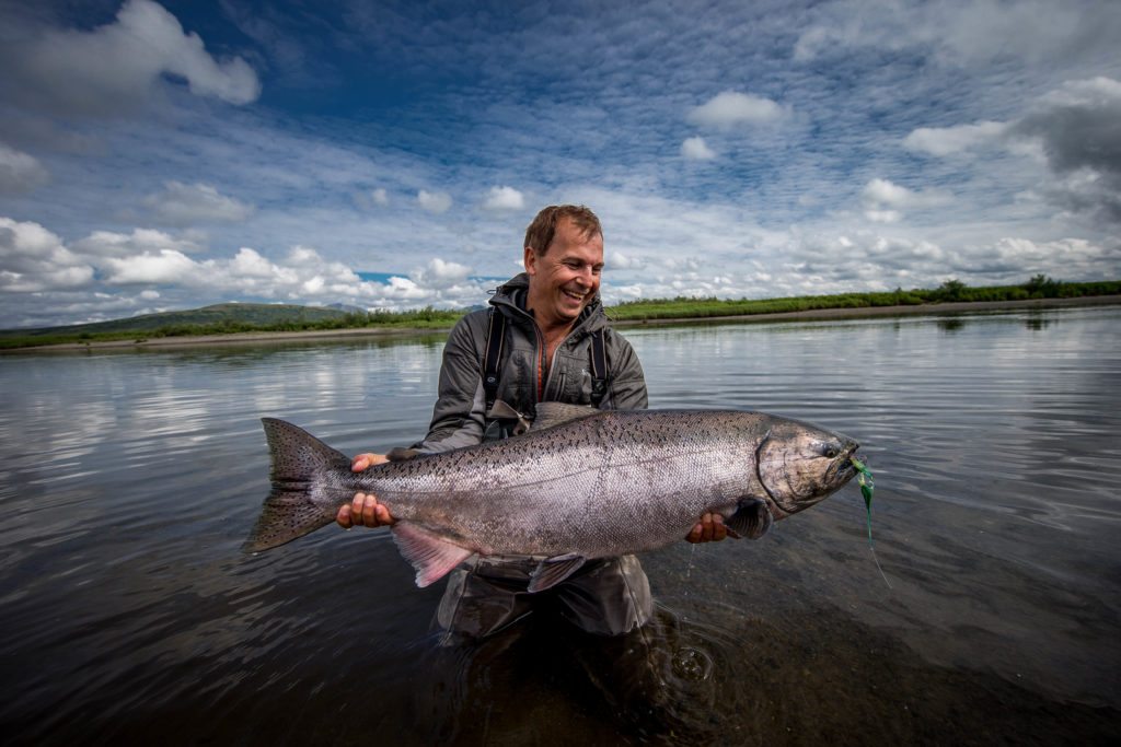 Unlike other fish that you may have swung a bug at before Kings aren’t necessarily picking out their next meal on the way upriver