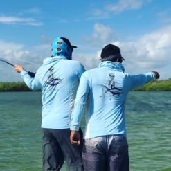 They employ a “first mate” program and have a junior guide on the casting deck with the angler while the “captain” or main guide poles the Panga.