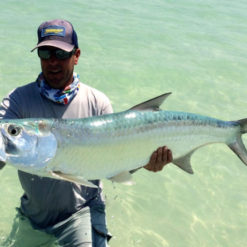 Fishing Ascension Bay revolves around the Grand Slam species of the flats: bonefish, permit, tarpon, and snook.