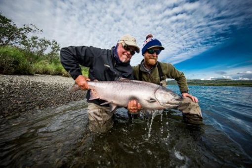 This is the ONLY full-service fishing lodge on the Goodnews River. Fishing here is like fishing was before the crowds discovered your favorite secret fishing hole.