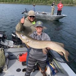 You can expect to catch pike over 40 inches, and lake trout over 20 pounds.