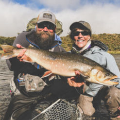 Our guides are extremely patient and love teaching guests of all ability levels. Part of the beauty of fishing at Rapids Camp is that it’s a very prolific fishery – there are tons of fish and everybody will catch fish, regardless of skill level.