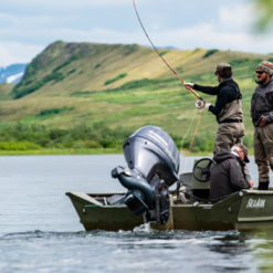 This Alaskan fishing lodge on the Goodnews River is a rare find in the fishing world.