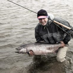 As the Chinook enter the Alagnak River they are sleek and silver bright with little distortion of the jaw.