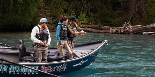 Alaska River Adventures Kenai River Drift Boat Fly Fishing