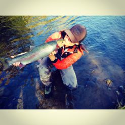 this is the premier steelhead fly fishing destination for anglers of all ages and abilities.