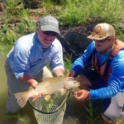 Multi-day trips down the lower Gunnison River are slower paced and offer ample time spent out of the boat fishing from foot.