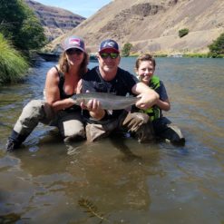 Blue Ribbon trout and wild steelhead fishing with the best Deschutes River fly fishing guides in the business