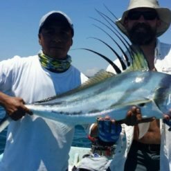 Productive fishing is found only one mile off the shore from the lodge